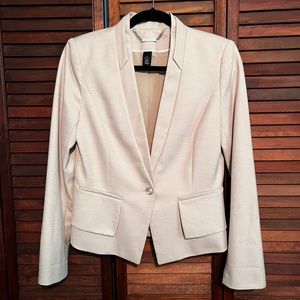 White House Black Market Fitted Blazer with Detailing
